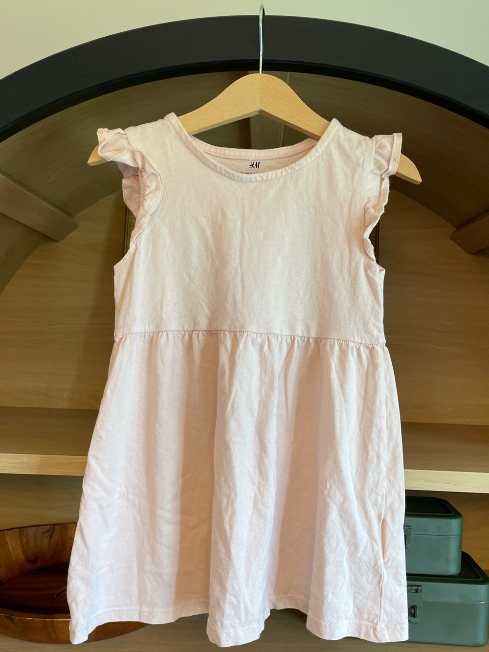 Bundle of 3 H&M Toddler Flutter Sleeve Dresses 3/4T - Picture 6 of 13